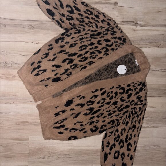 Leopard Fur Cardigan - Picture 8 of 9